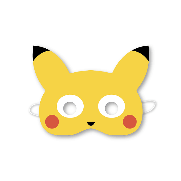 Máscara Pikachu 1