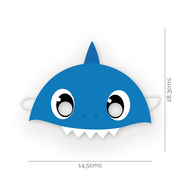 Máscara Baby Shark  3