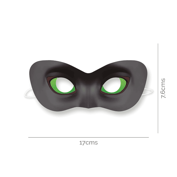 Máscara Ladybug/Gato Noir 2