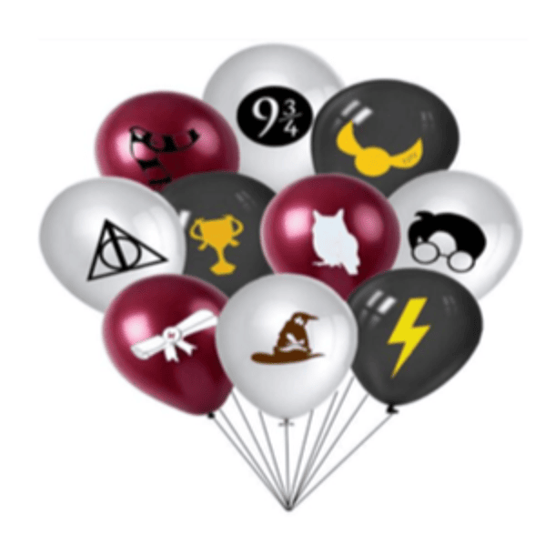 Conjunto de 6 Balões Harry Potter 1