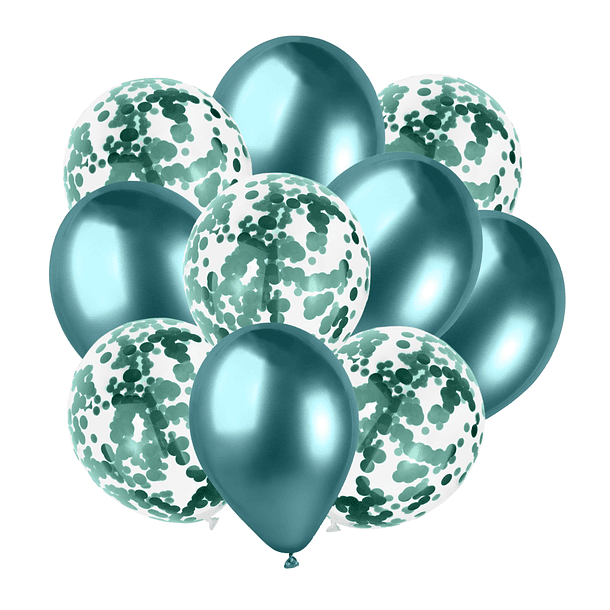 10 Globos Verdes 1