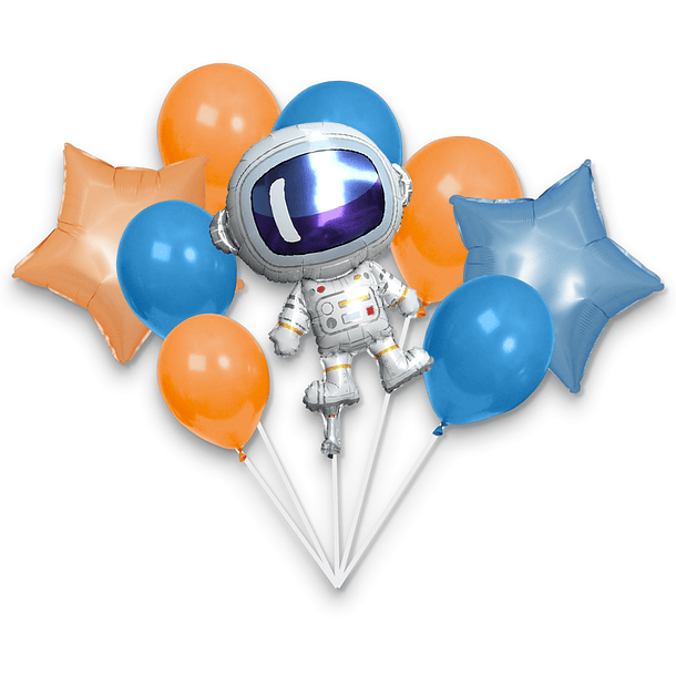 Bouquet Balões Astronauta 1