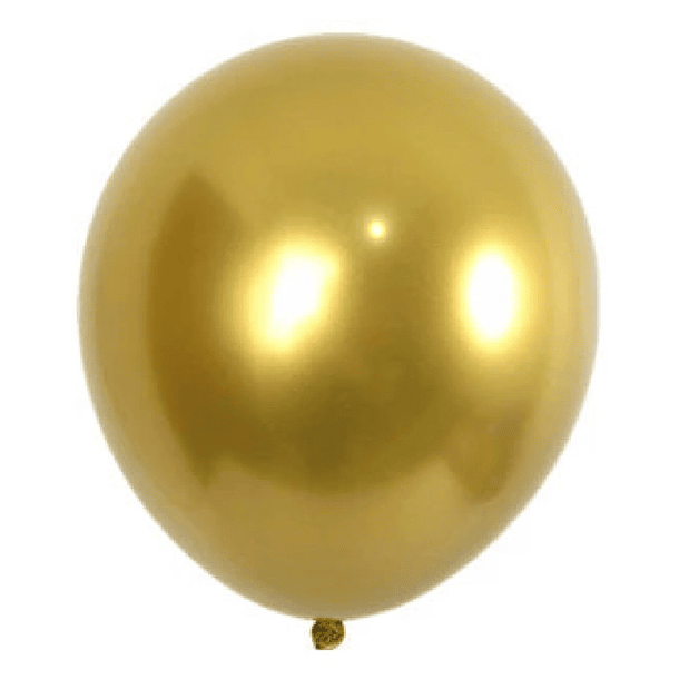 10 Balões Cromados 13CMS  2