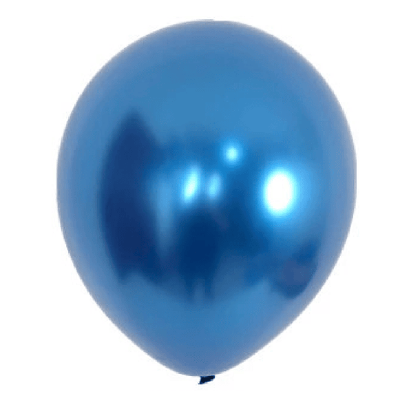 10 Balões Cromados 13CMS  8