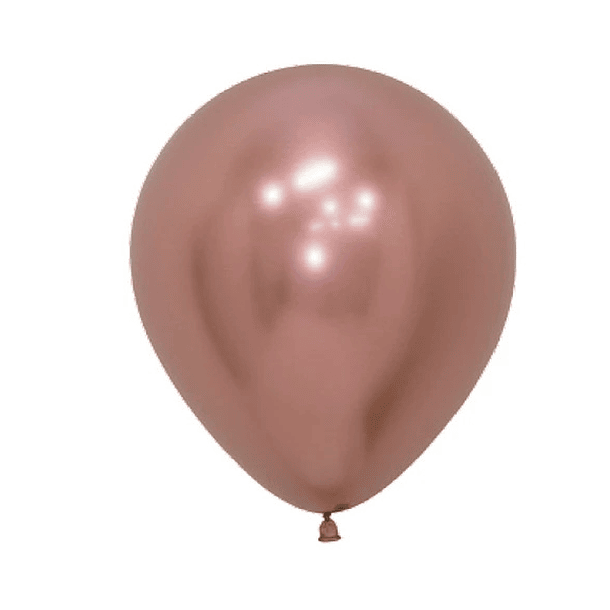 10 Balões Cromados 13CMS  5