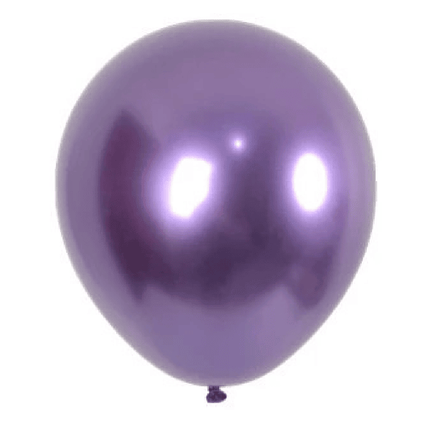 10 Balões Cromados 13CMS  6