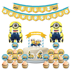 🇵🇹 Birthday Party Pack 🇵🇹 PT Minions