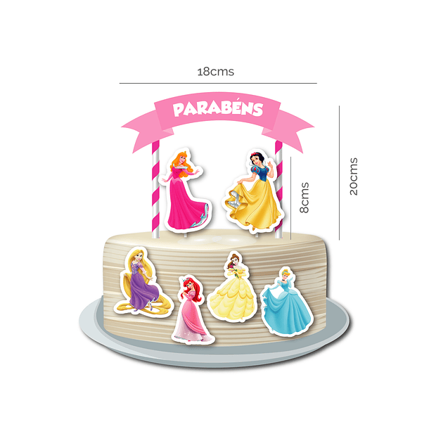 🇵🇹 Pack Festa Aniversário 🇵🇹 PT Princesas Disney 2
