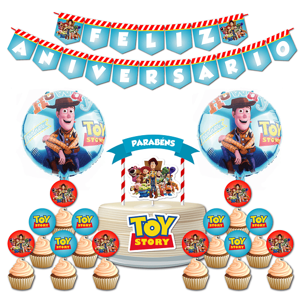 🇵🇹 Pack Festa Aniversário 🇵🇹 PT Toy Story 1