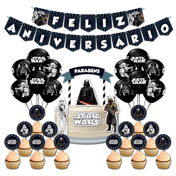 🇵🇹 Birthday Party Pack 🇵🇹 PT Star Wars 1