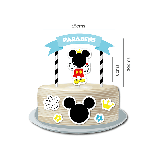 🇵🇹 Pack Festa Aniversário PT 🇵🇹 Mickey Azul 2