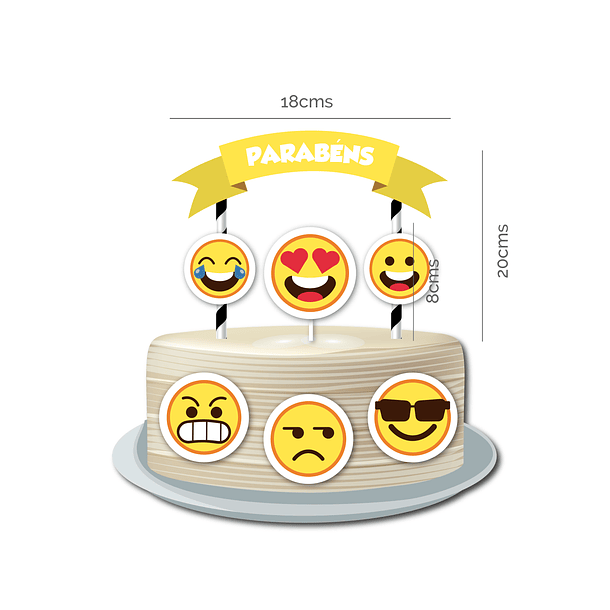 Pack Festa Aniversário PT Emoji 2