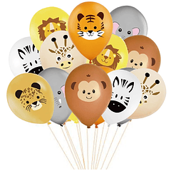 Conjunto de 7 Balões Animais