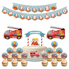🇵🇹 Birthday Party Pack 🇵🇹 PT Firemen