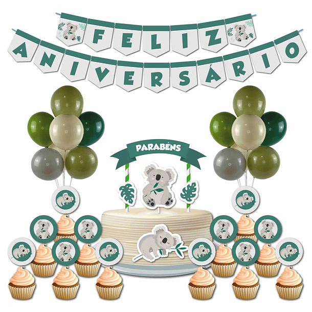 🇵🇹 Birthday Party Pack 🇵🇹 PT Koala 1