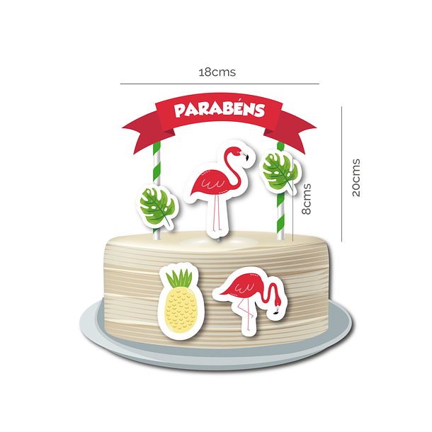 🇵🇹 Pack Festa Aniversário 🇵🇹 PT Flamingo 2