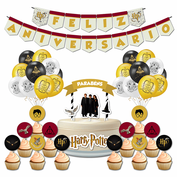 🇵🇹 Pack Festa Aniversário 🇵🇹 PT Harry Potter 1