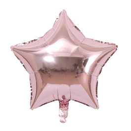 Balão Foil Estrela Rose Gold 45CMS 