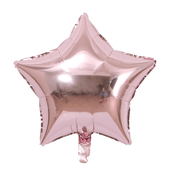 Balão Foil Estrela Rosa 45CMS  1