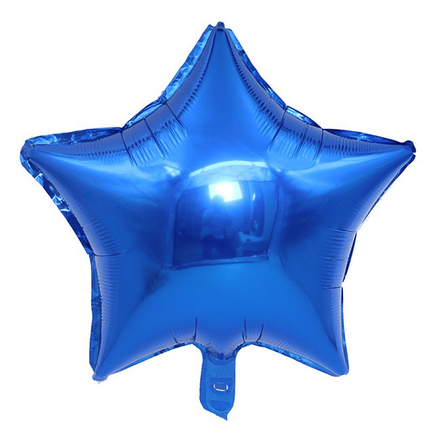 Balão Foil Estrela Azul 45CMS  1