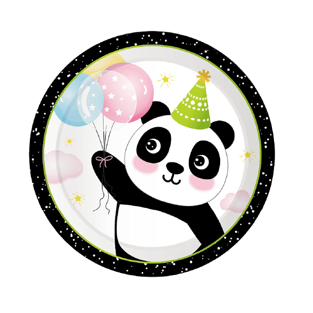 Pack Tema Aniversário Panda Divertido 2