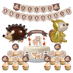 🇵🇹 Birthday Party Pack 🇵🇹 PT Forest Animals