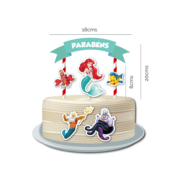 🇵🇹 Birthday Party Pack 🇵🇹 PT The Little Mermaid 2