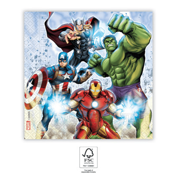 Pack Tema Aniversário Avengers (Super Heróis) 4
