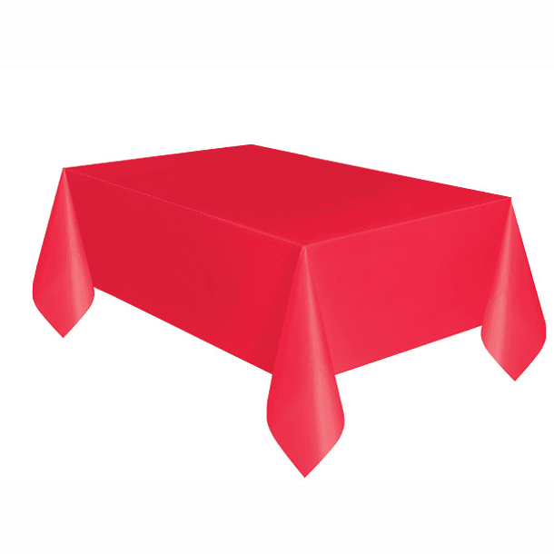 Mantel de Mesa Rojo 1