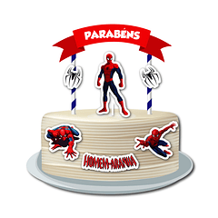 Cake Topper Spider Man