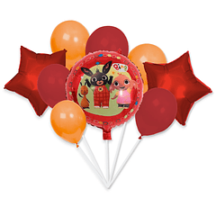 Bouquet Globos Conejo Bing