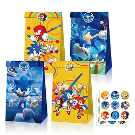 12 Sacos de Papel Sonic
