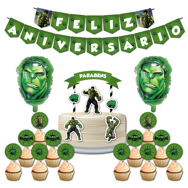 🇵🇹 Pack Festa Aniversário 🇵🇹 PT Hulk 1