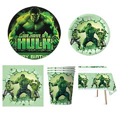 Pack Tema Aniversário Hulk