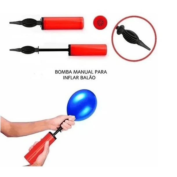 Bomba Manual de Encher Balões  2