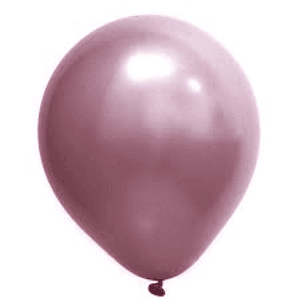 10 Balões Cromados 30CMS 3