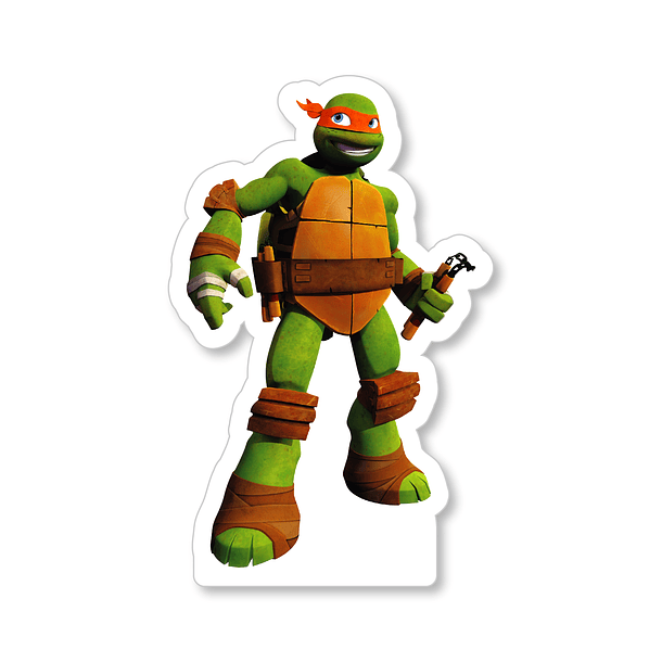Figuras de Mesa Tortugas Ninjas 3