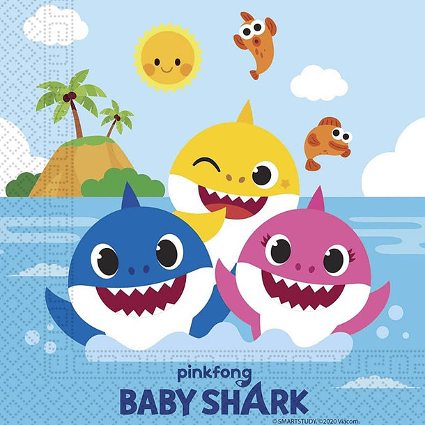 Pack Tema Aniversário Baby Shark  4