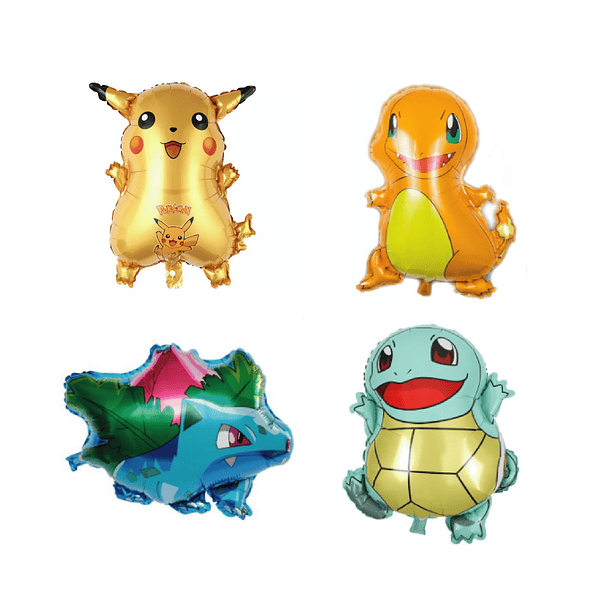 Globos Pokemon (p/ unidad) 50x61cm 1