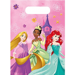 6 Bolsas de Presente Princesas Disney