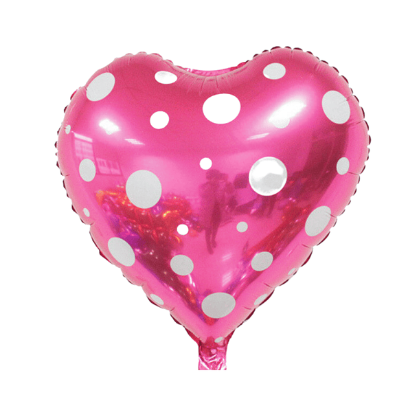 Balão Coração Fuchsia 45cms 1