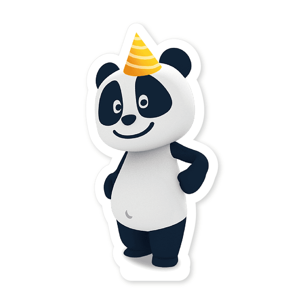 Figuras de Mesa Panda Boitas 1