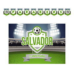 Kit Alegre Futebol Verde 