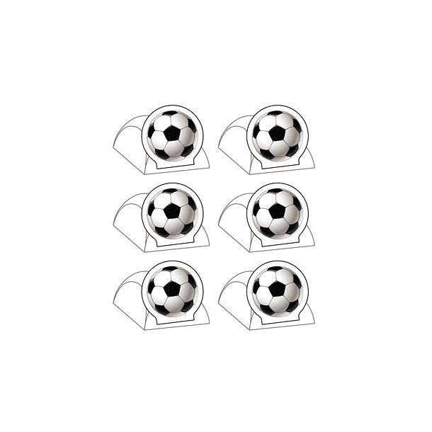 12 Formas de Papel Futebol 2