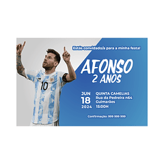 Convites Messi