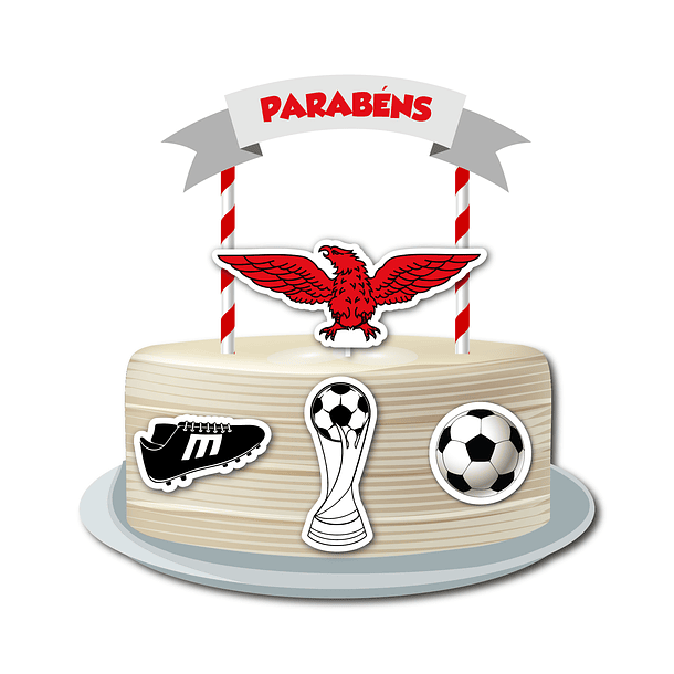 Cake Topper Benfica 1