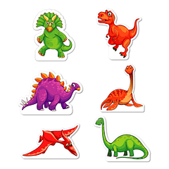Figuras de Mesa Dinossauros 2