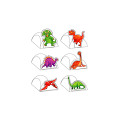 12 Formas de Papel Dinossauros 2