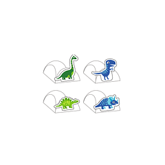 12 Formas de Papel Dinossauros 3
