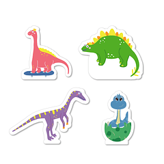 Figuras de Mesa Dinossauros 4